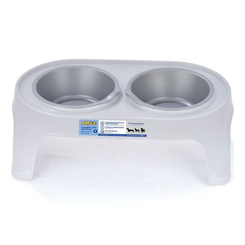 Comedero Alto Doble Mascota pequeña Rimax