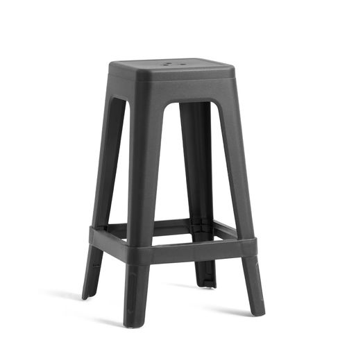 Banqueta Alta Taburete Lucca Plástico Apilable Keter