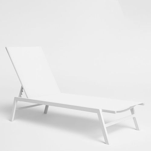 Reposera Tumbona Reclinable Bahía Textileno Acero Utile