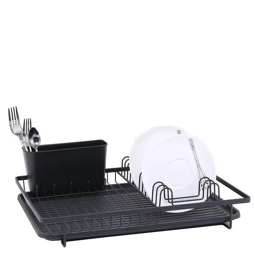 Secaplatos Escurridor Alambre C/Bandeja Essential Utile