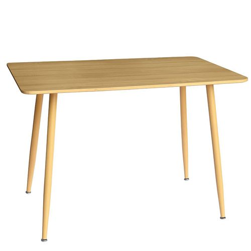 Mesa Eames Nórdica Rectangular Madera Natural 120 cm Utile