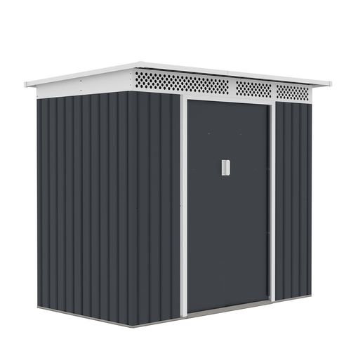 Caseta Depósito Jardín Galpón Chapa 2,15 x 1,42 Bella Utile