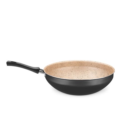 Wok aluminio Cristal 28 cm antiadherente Superflon MTA