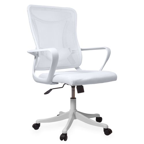 Silla ejecutiva de oficina de tela Mesh con respaldo alto Roma Utile