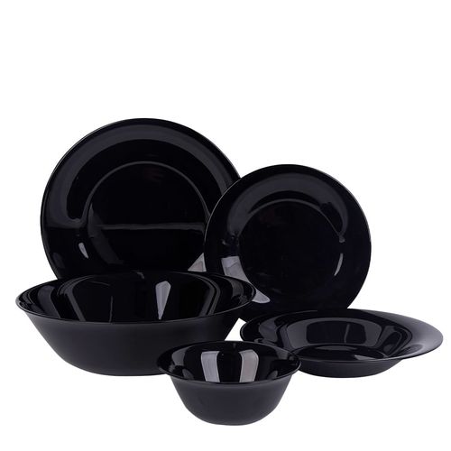 Set de vajilla de vidrio templado opalina Segre Utile 25 piezas