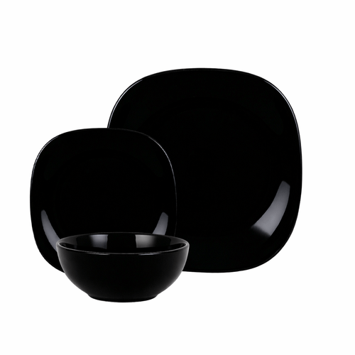 Juego de vajilla de vidrio templado opalina Varese Utile 12 piezas