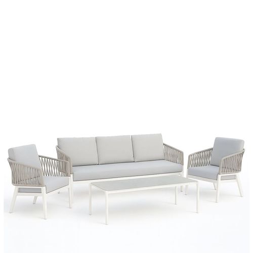 Juego de living para jardín y exterior Dafne Utile 4 piezas