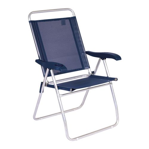 Sillón de playa y camping  de aluminio Sannet Boreal Mor 4 Posiciones